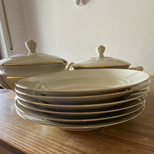 Kahla porzellan teller - porzellan, teller-set
