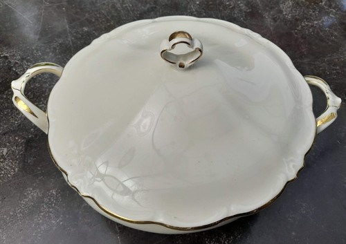 Suppenterrine mit deckel weiß - suppenterrine,