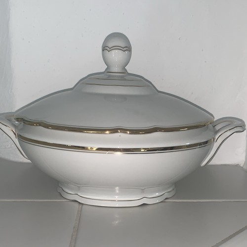 Suppenterrine porzellan oval - porzellan,