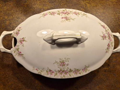Antike porzellan terrine - porzellan,